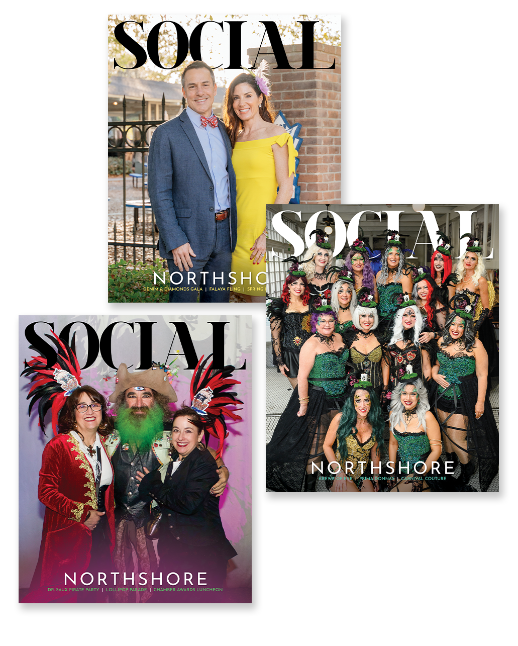 Three Covers for Social Northshore