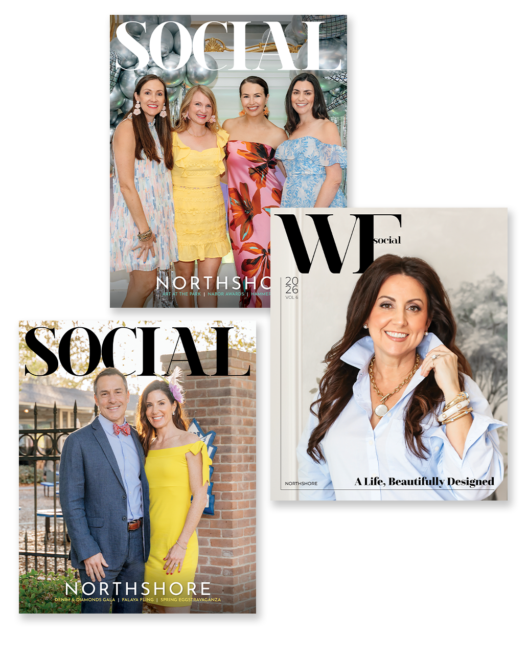 Three Covers for Social Northshore