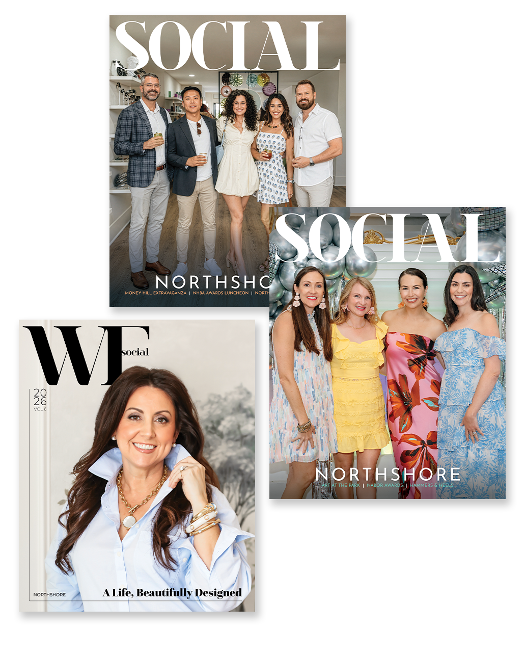 Three Covers for Social Northshore