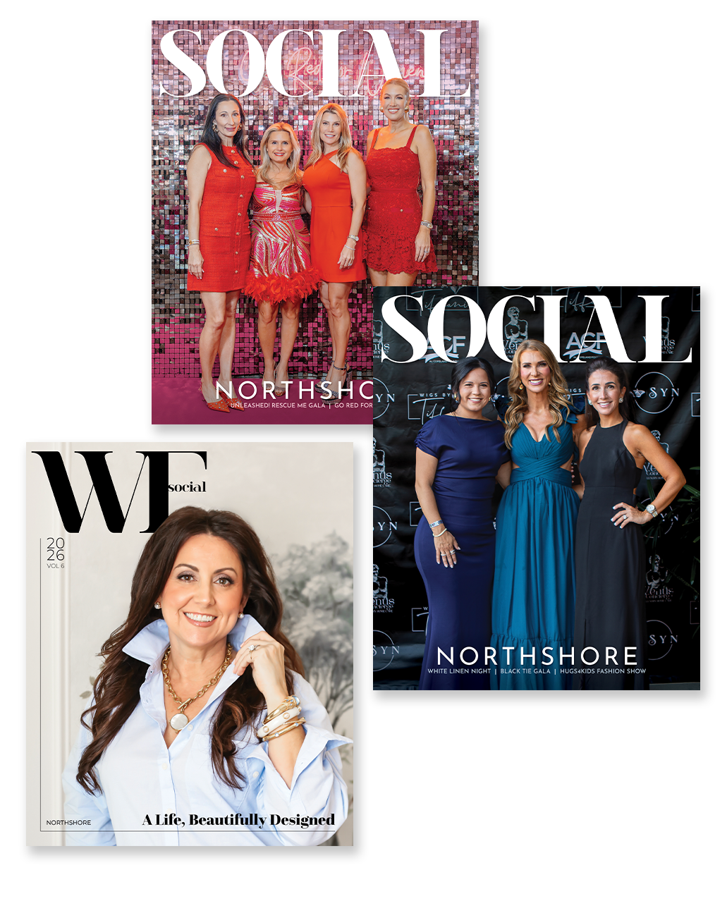 Three Covers for Social Northshore